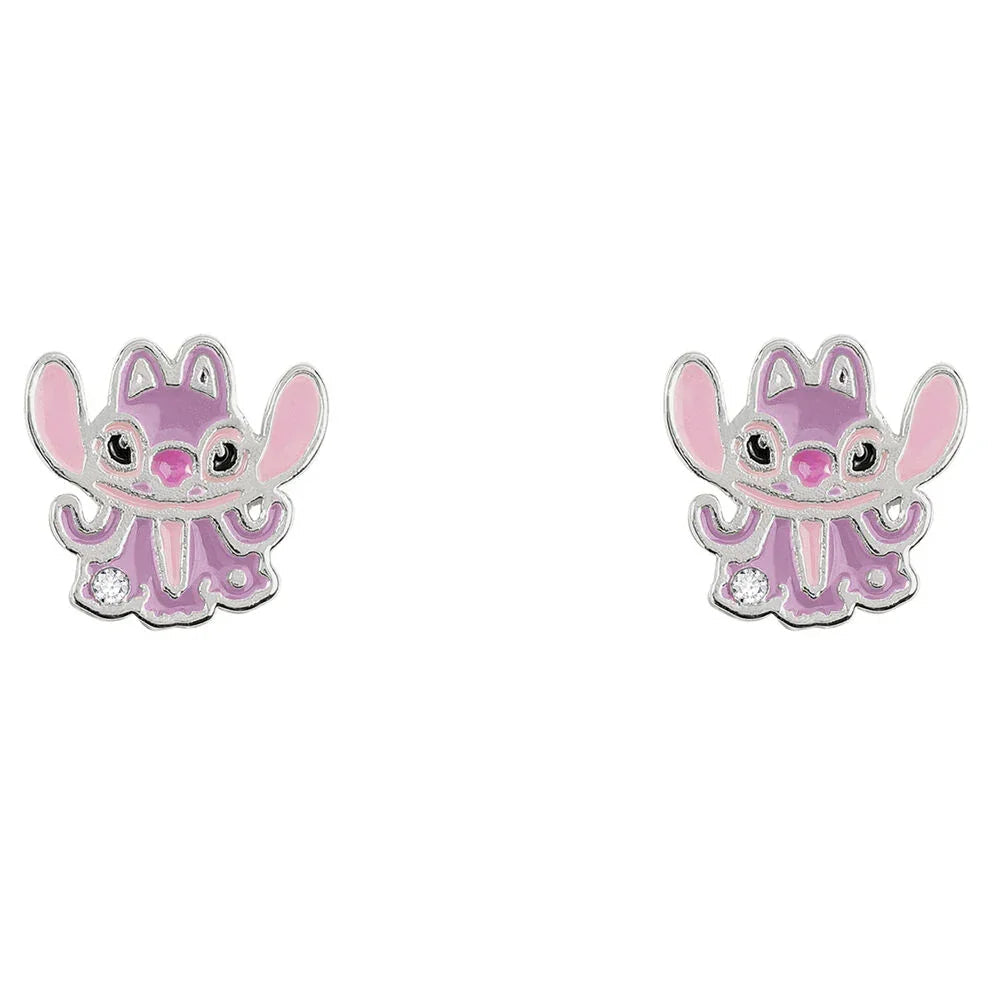 Disney Stitch Angel earrings silver Nerdscape