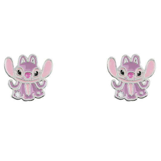 Disney Stitch Angel earrings silver Nerdscape