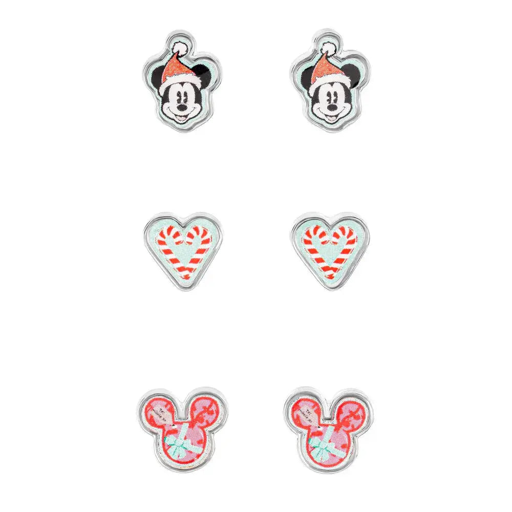 Disney Mickey Christmas Set 3 Pairs of earrings Nerdscape