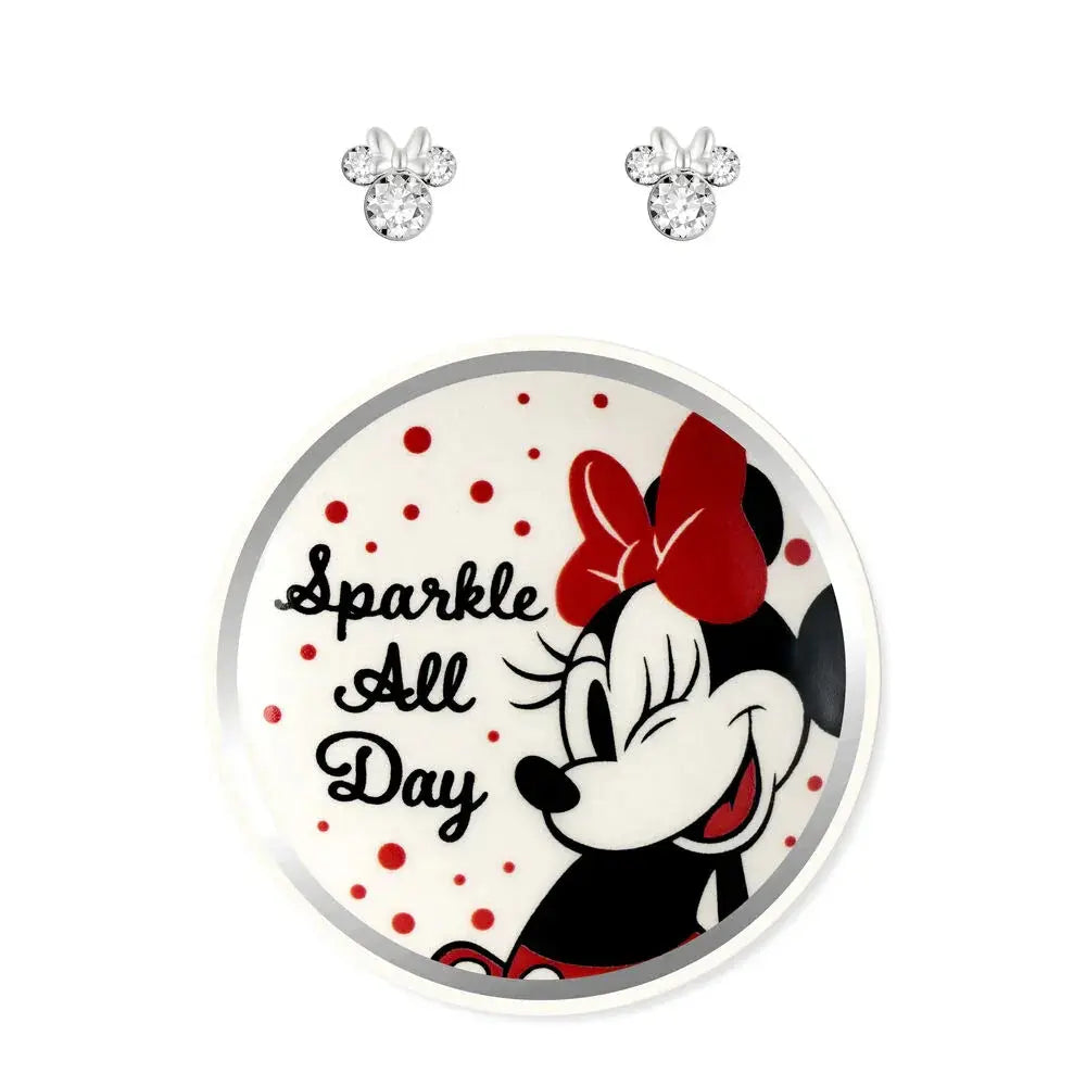Disney Minnie earrings + jewellery plate Nerdscape