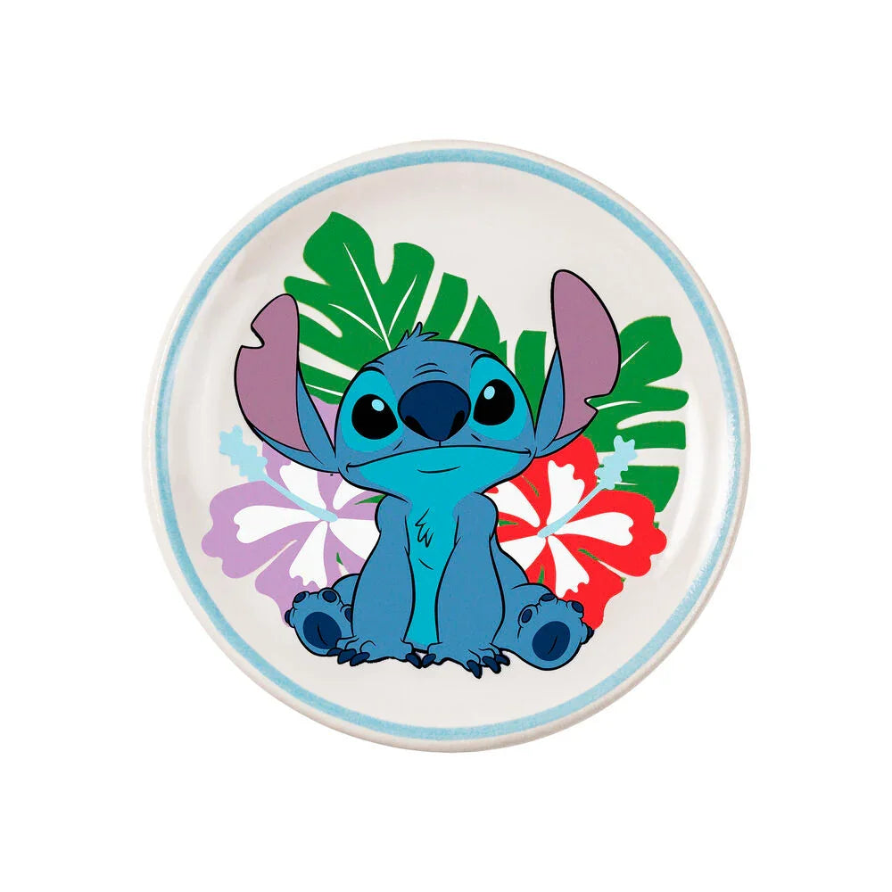 Disney Stitch earrings + jewellery plate Nerdscape