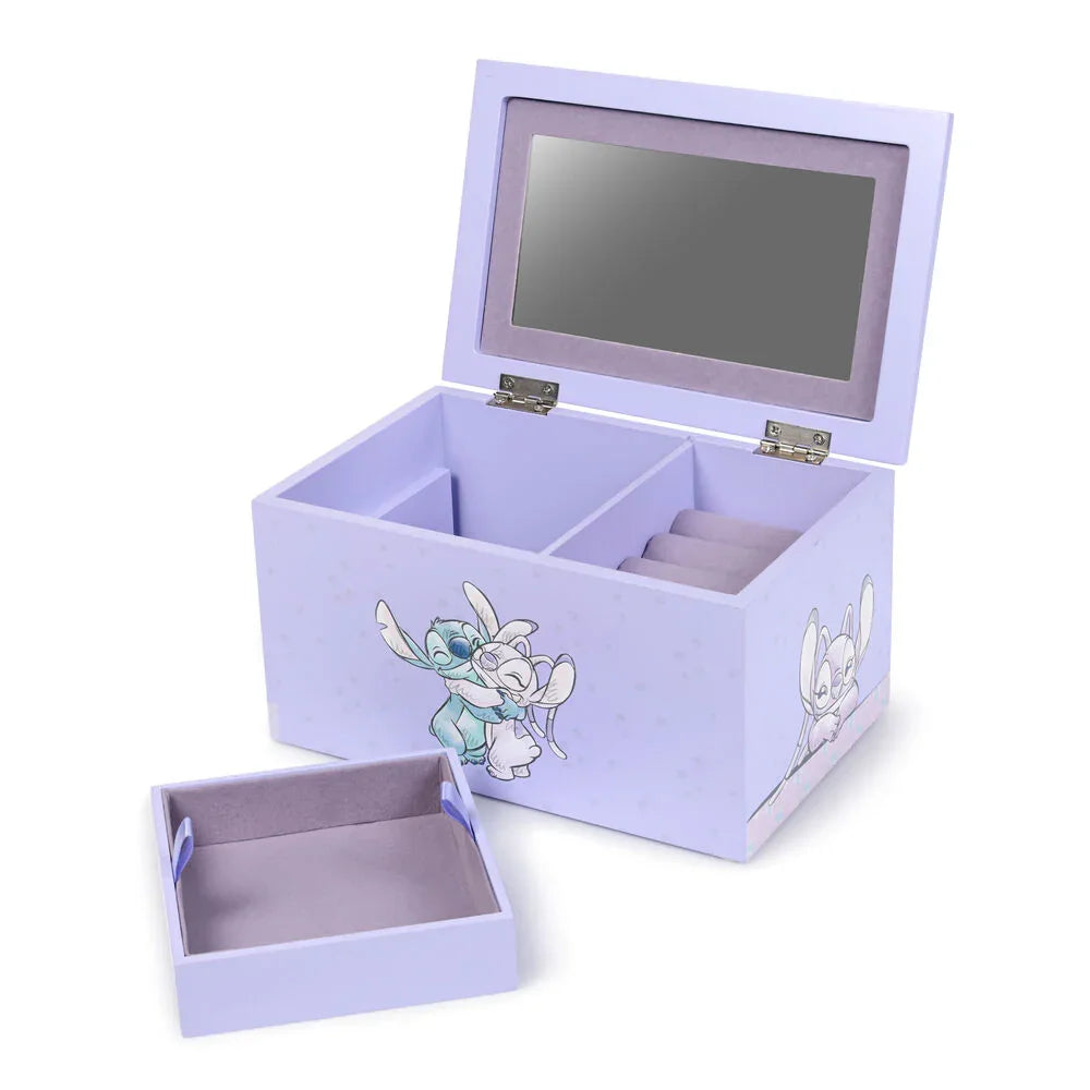 Disney Stitch & Angel Jewellery box Nerdscape
