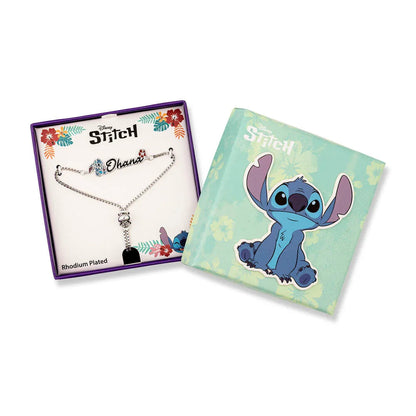 Disney Stitch Ohana bracelet silver Nerdscape