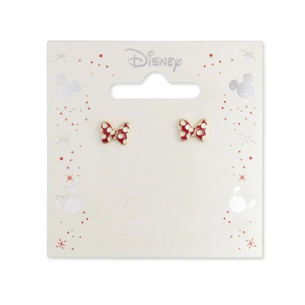 Disney Minnie tie earrings Nerdscape