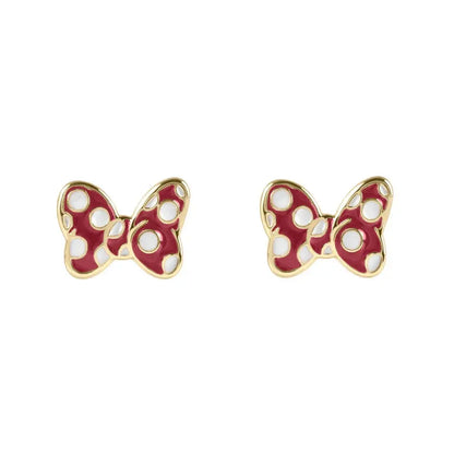 Disney Minnie tie earrings Nerdscape