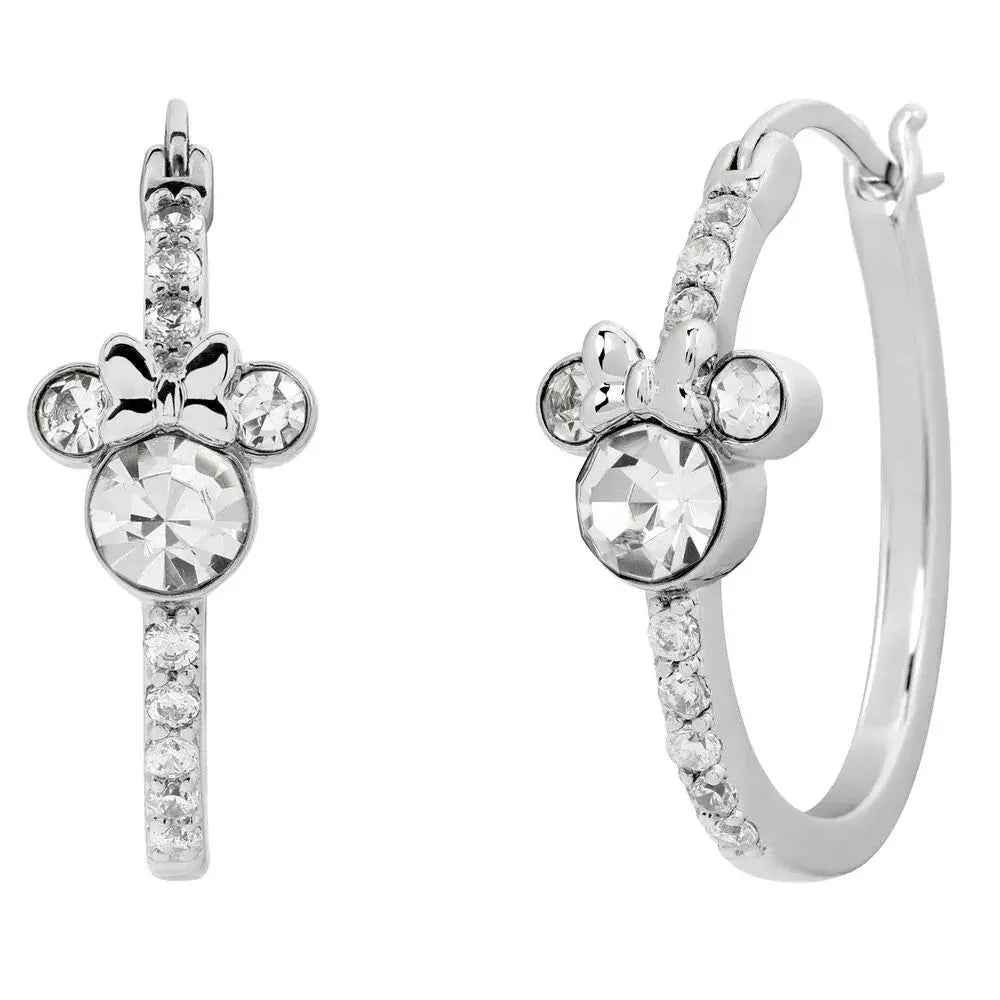 Disney Minnie Hoop earrings silver Nerdscape