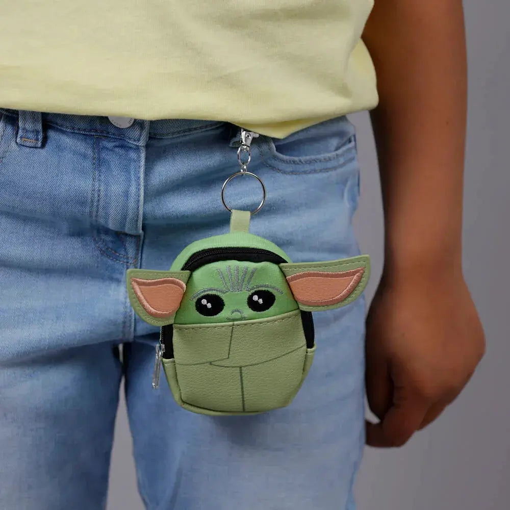 Star Wars The Mandalorian Grogu Mini backpack keychain Nerdscape