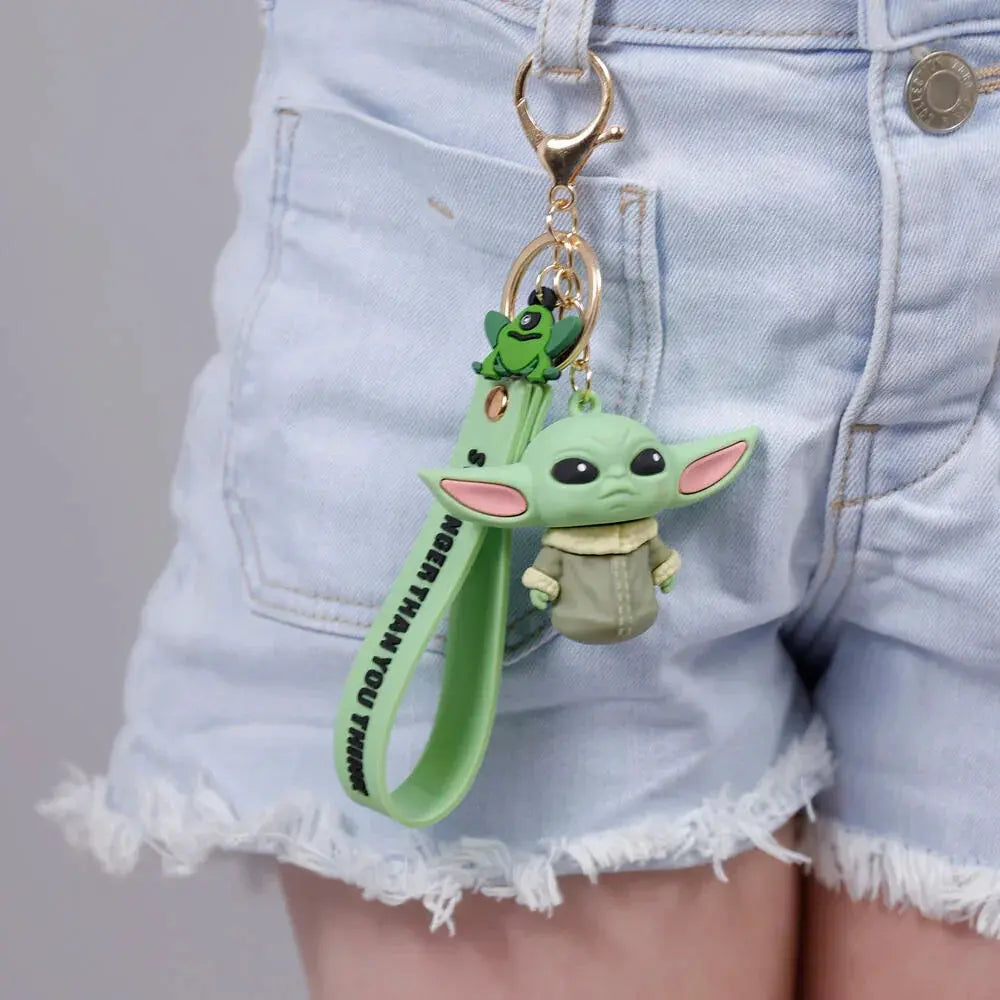 Star Wars The Mandalorian Grogu keychain Nerdscape