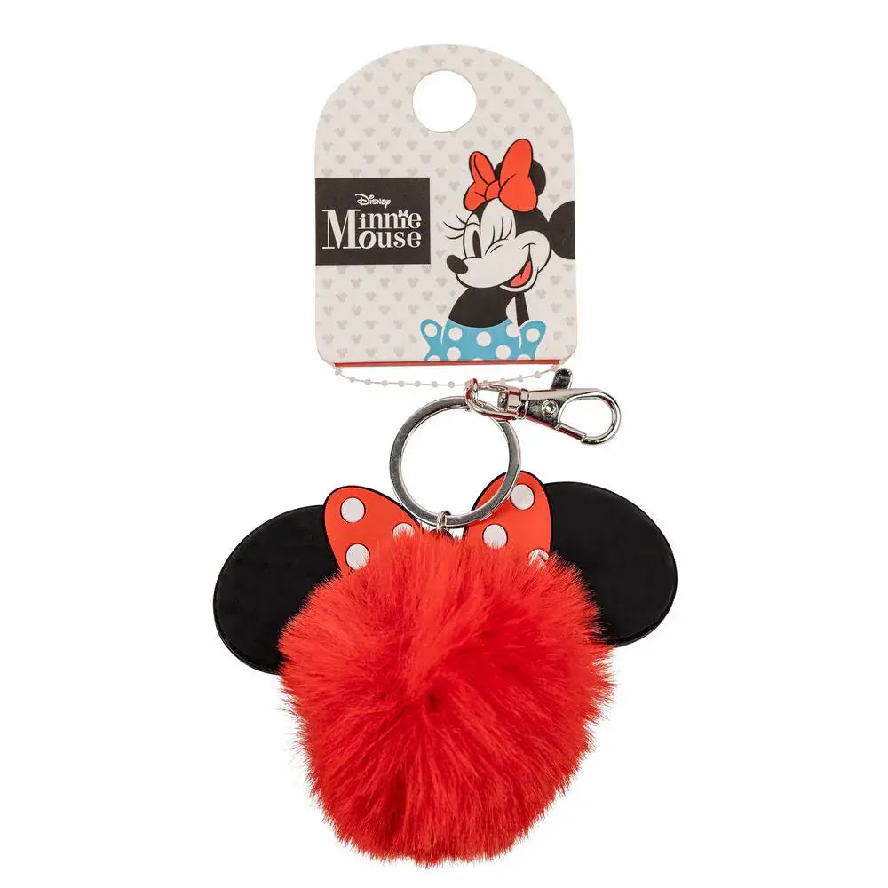 Disney Minnie Pompom keychain Nerdscape