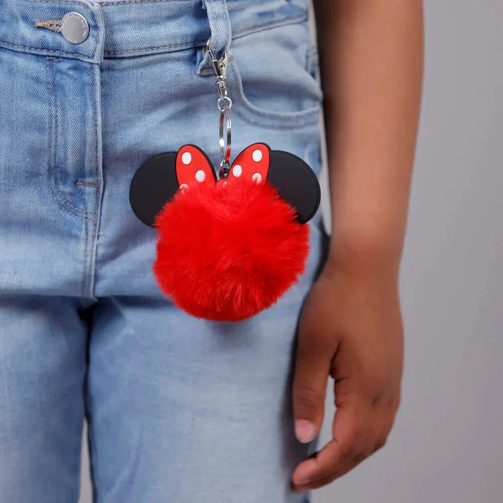 Disney Minnie Pompom keychain Nerdscape