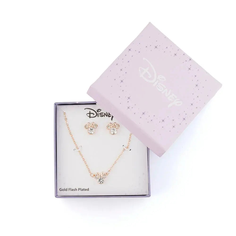 Disney Minnie Set necklace + earrings Nerdscape