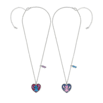 Disney Angel & Stitch Set 2 necklaces Nerdscape