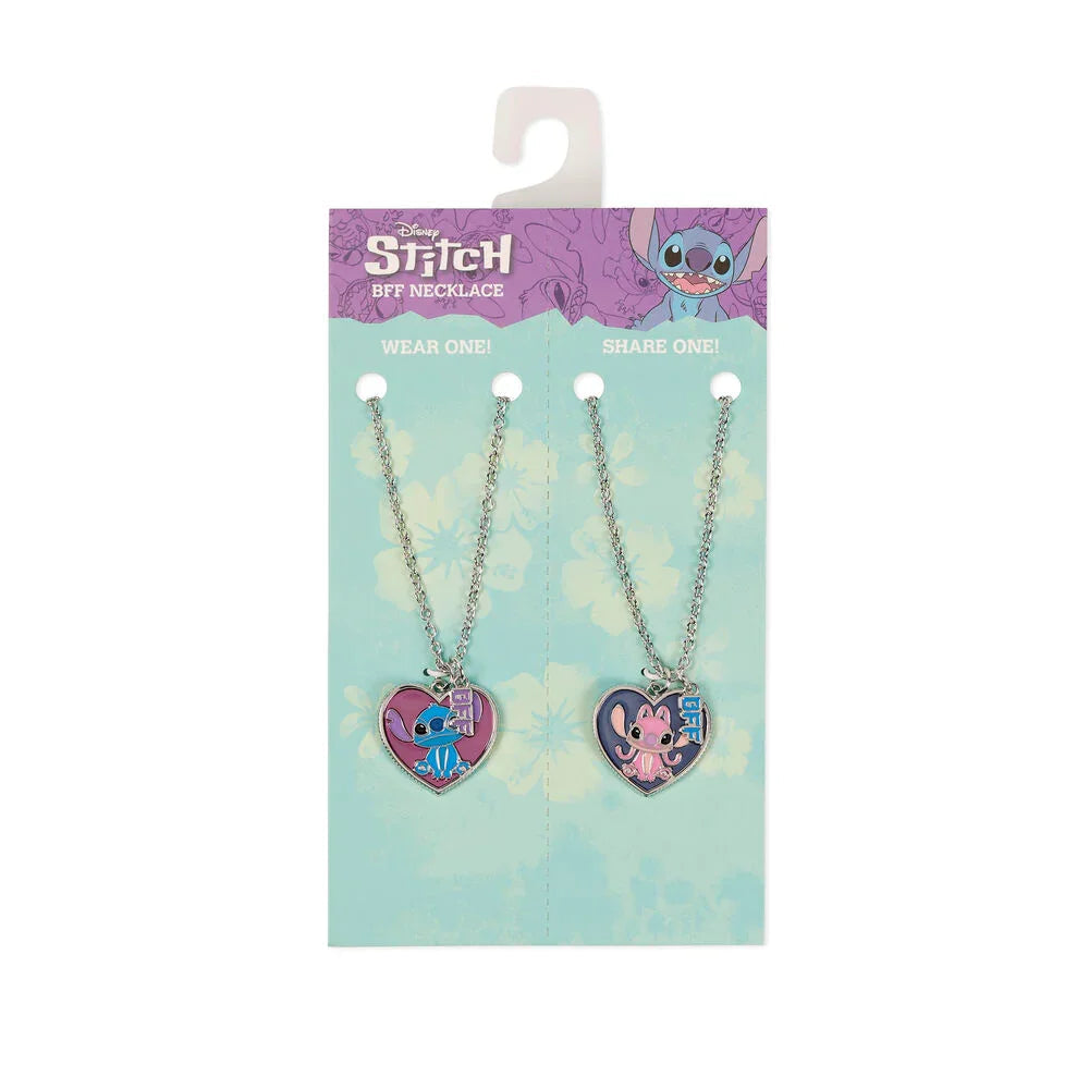 Disney Angel & Stitch Set 2 necklaces Nerdscape