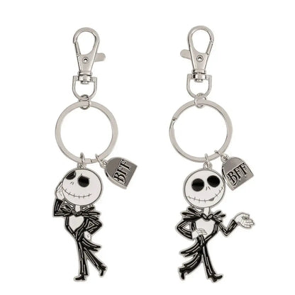 Disney Nightmare Before Christmas Jack Skellington Set 2 keychains Nerdscape