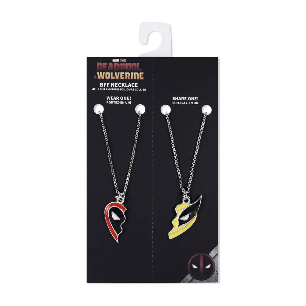 Marvel Deadpool & Wolverine Set 2 necklaces Nerdscape