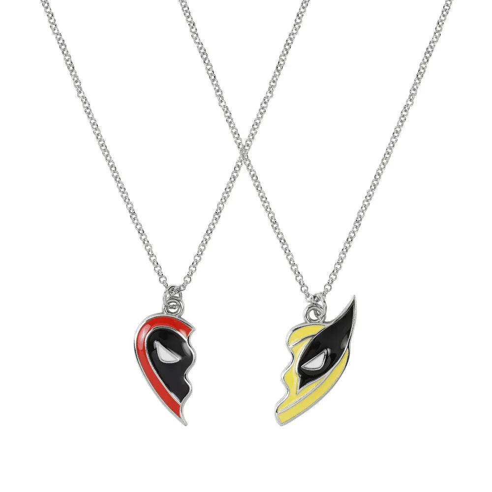 Marvel Deadpool & Wolverine Set 2 necklaces Nerdscape