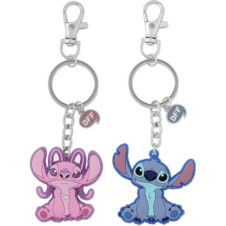 Disney Angel & Stitch Set 2 keychains Nerdscape
