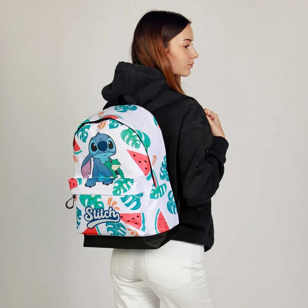 Disney Stitch Frog adaptable backpack 44cm Nerdscape