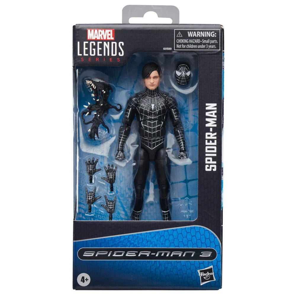 Hasbro Marvel Legends Spider-Man Symbiote Figura da Collezione 15cm - Nerdscape Nerdscape