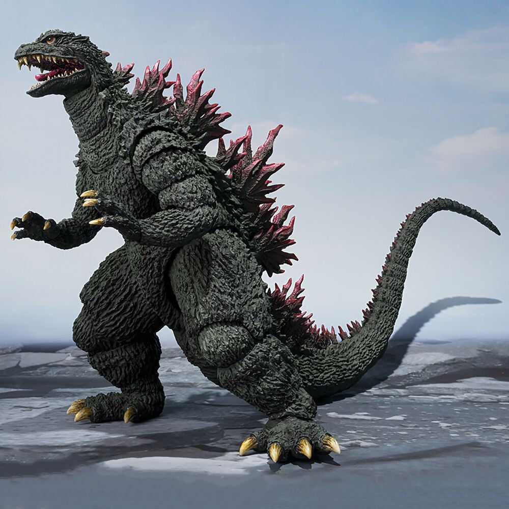 S.H Monster Arts Godzilla 2000 vs Megaguirus - Figura da Collezione - Nerdscape Nerdscape