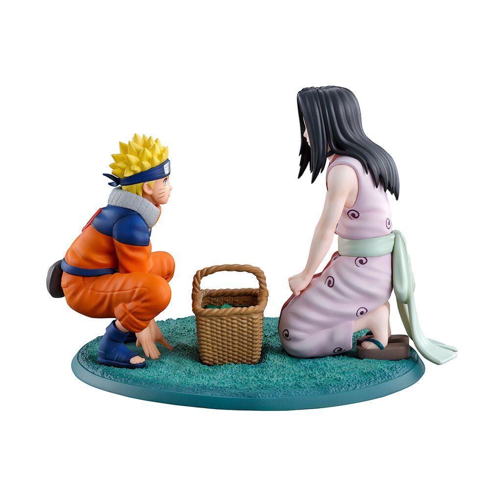 Naruto The Land of Waves Naruto Uzumaki &38; Haku Ichibansho figure 10cm - Nerdscape