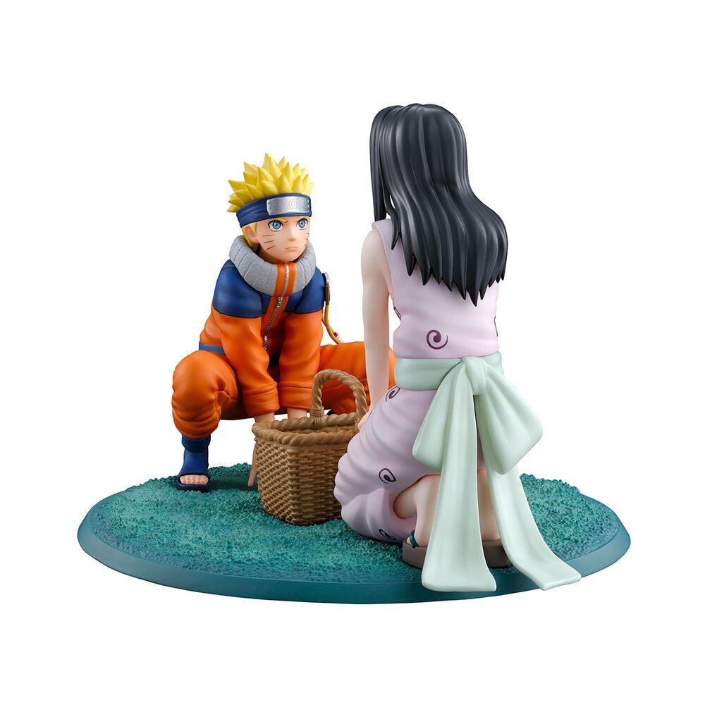 Naruto The Land of Waves Naruto Uzumaki &38; Haku Ichibansho figure 10cm - Nerdscape