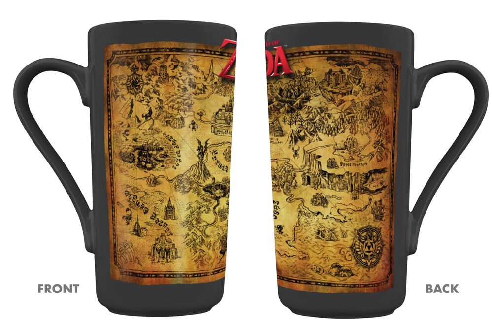 Legend of Zelda Map mug 470ml Nerdscape