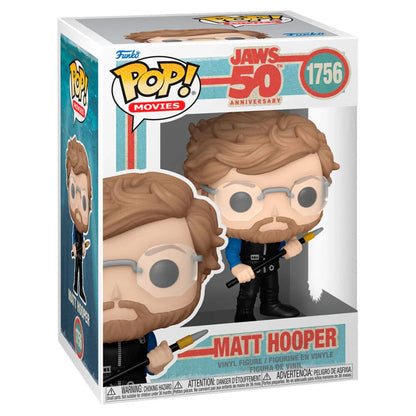Funko Pop! Jaws Matt Hooper - Figura da Collezione Vinyl Nerdscape