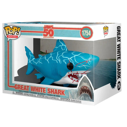 Funko Pop! Jaws Great White Shark - Figura da Collezione Vinyl Nerdscape