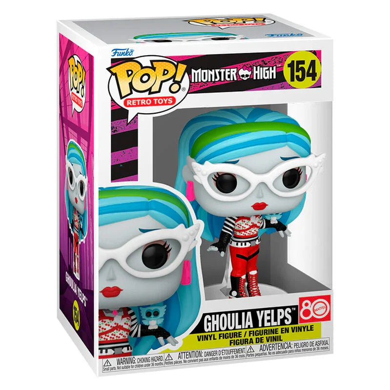 Funko Pop! Monster High Ghoulia Yelps - Figura da Collezione Vinyl Nerdscape