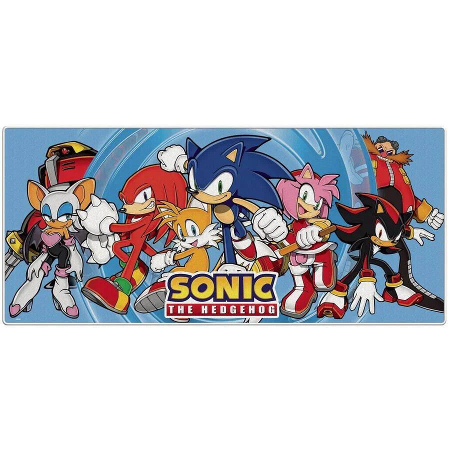 Sonic the Hedgehog gaming desk mat Nerdscape