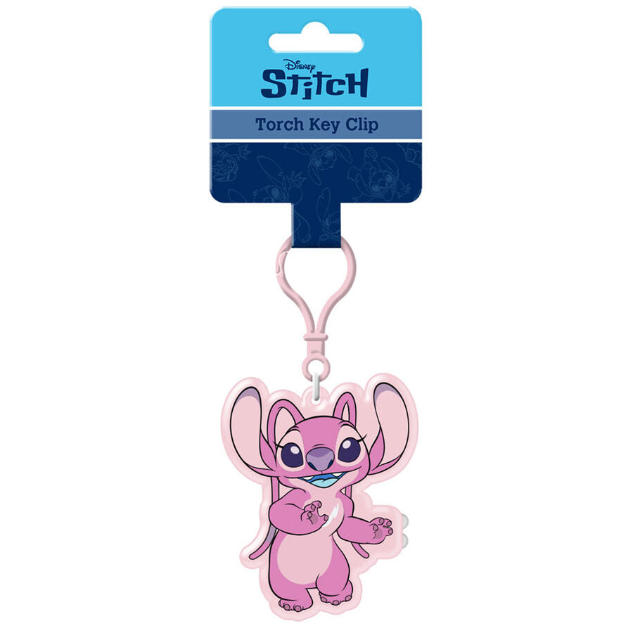 Disney Stitch Angel keychain Nerdscape