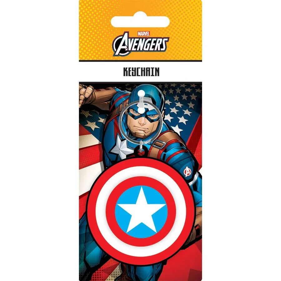 Marvel Captain America Shield keychain Nerdscape