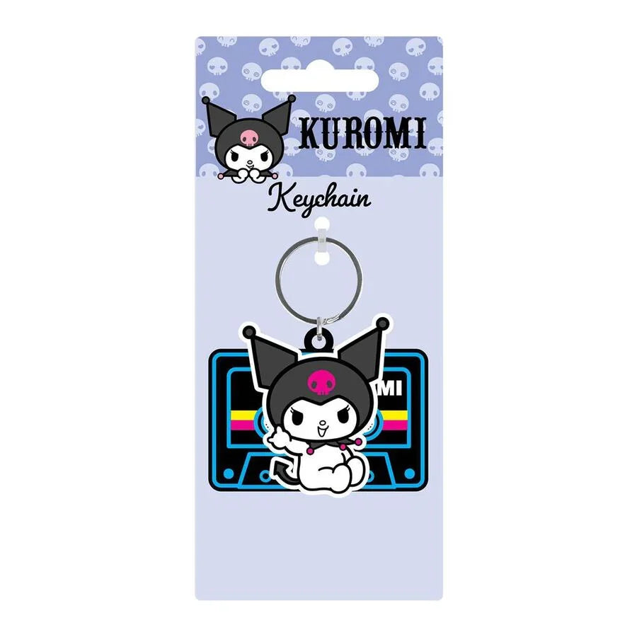 Hello Kitty and Friends Kuromi keychain Nerdscape