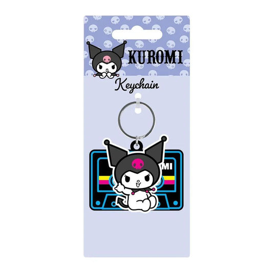 Hello Kitty and Friends Kuromi keychain Nerdscape