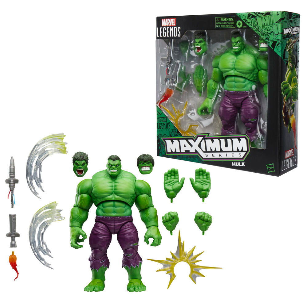 Marvel Legends Hulk Maximum - Figura da Collezione 21cm - Nerdscape