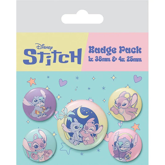 Disney Stitch set 5 pins Nerdscape