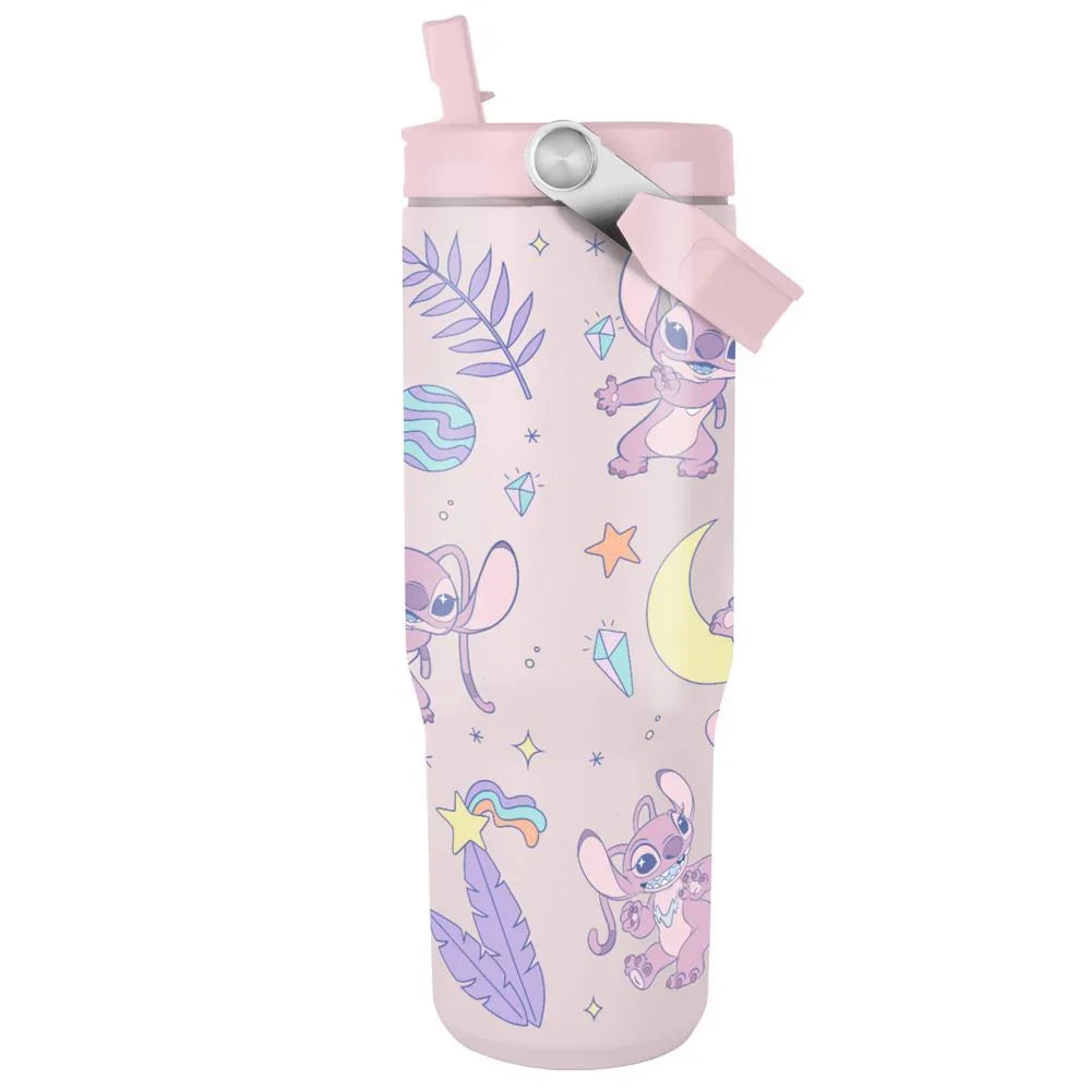 Disney Stitch Angel thermos tumbler 880ml Nerdscape