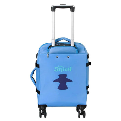Disney Stitch Face trolley suitcase 55cm Nerdscape