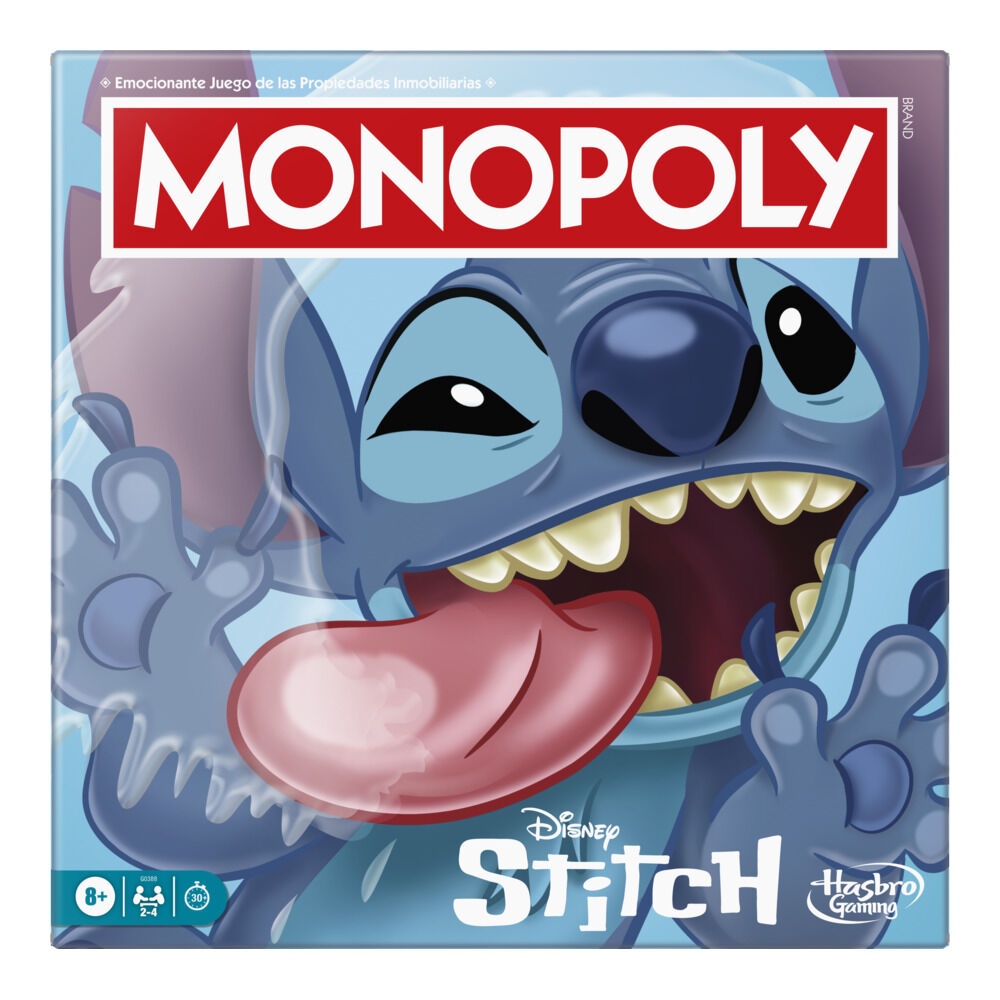 Spanish Disney Stitch Monopoly game Nerdscape