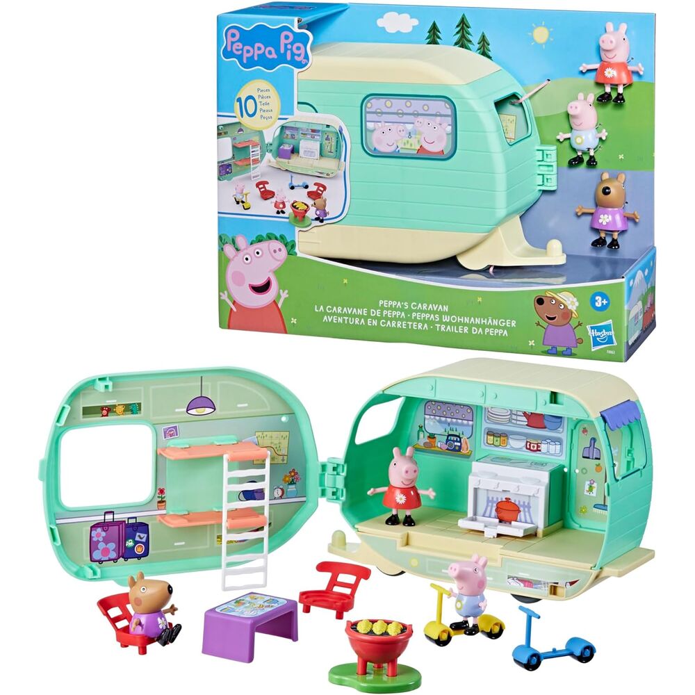 Peppa Pig Caravan Figura da Collezione - Nerdscape Nerdscape