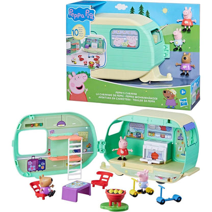 Peppa Pig Caravan Figura da Collezione - Nerdscape Nerdscape