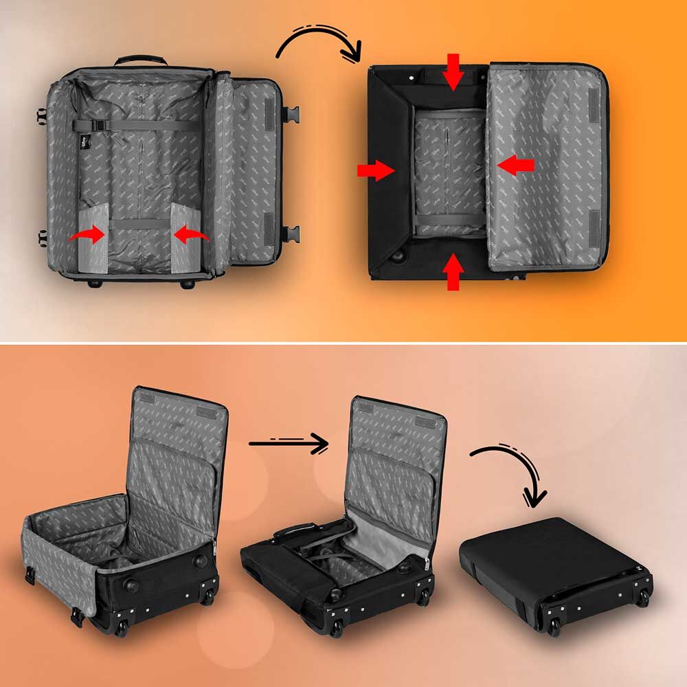 Dragon Ball Z foldable trolley suitcase 55cm