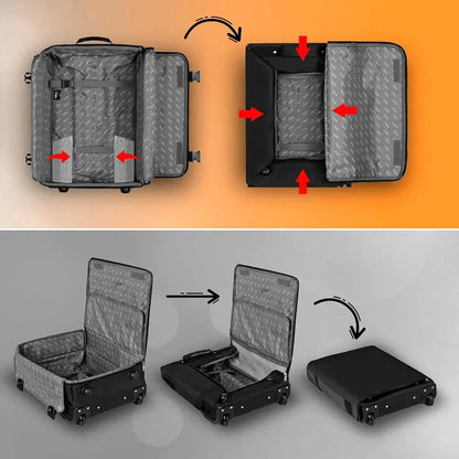 Disney Mickey Surprise foldable trolley suitcase 55cm Nerdscape