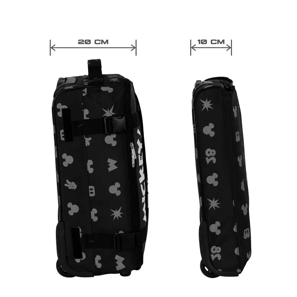 Disney Mickey Surprise foldable trolley suitcase 55cm Nerdscape