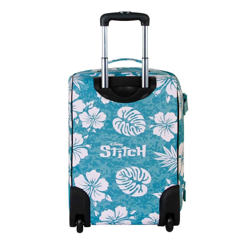 Disney Stitch Aloha foldable trolley suitcase 55cm Nerdscape