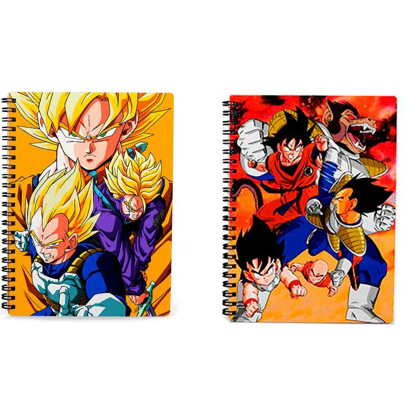 Dragon Ball Z assorted 3D notebook Nerdscape