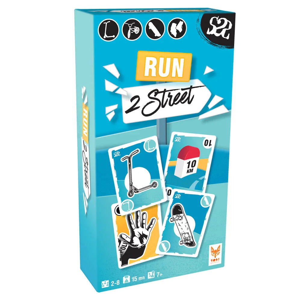 Run 2 Street Card game Nerdscape