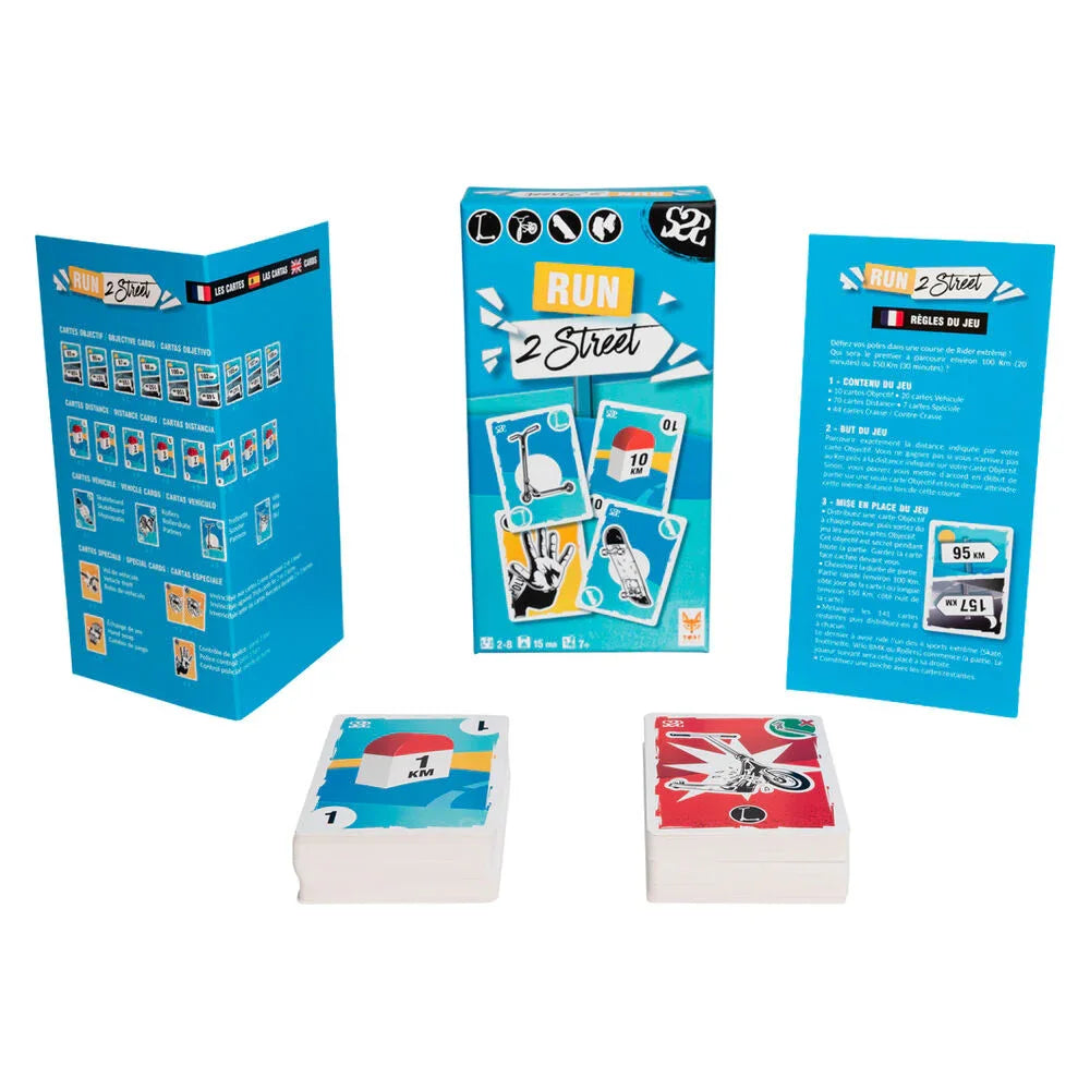 Run 2 Street Card game Nerdscape