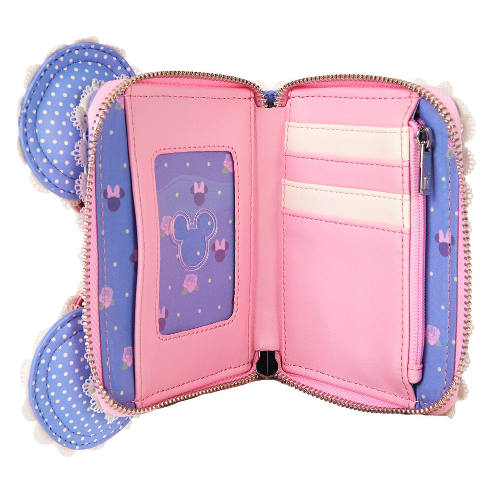 Loungefly Disney Minnie Floral wallet Nerdscape
